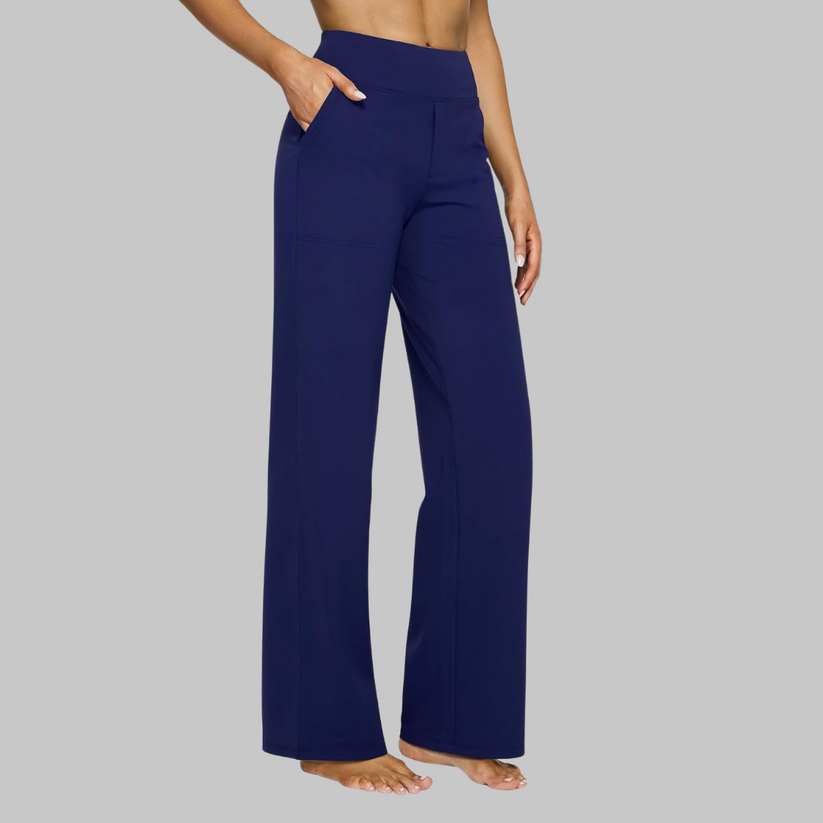 Anna | Women’s High-Waist Straight-Leg Spring Pants
