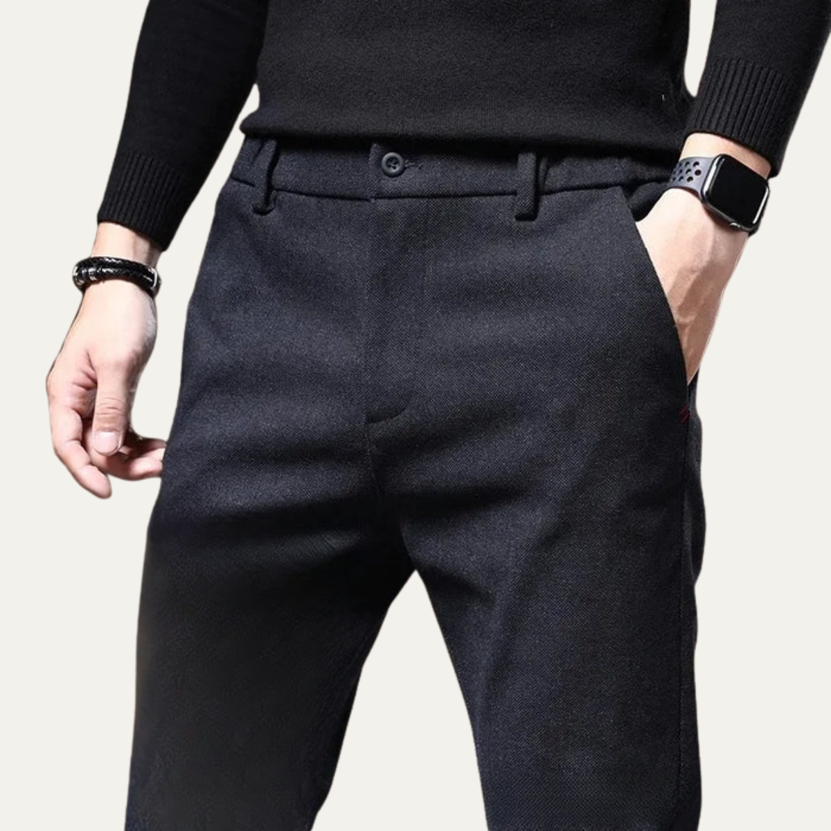 Men's Straight Leg Casual Pants