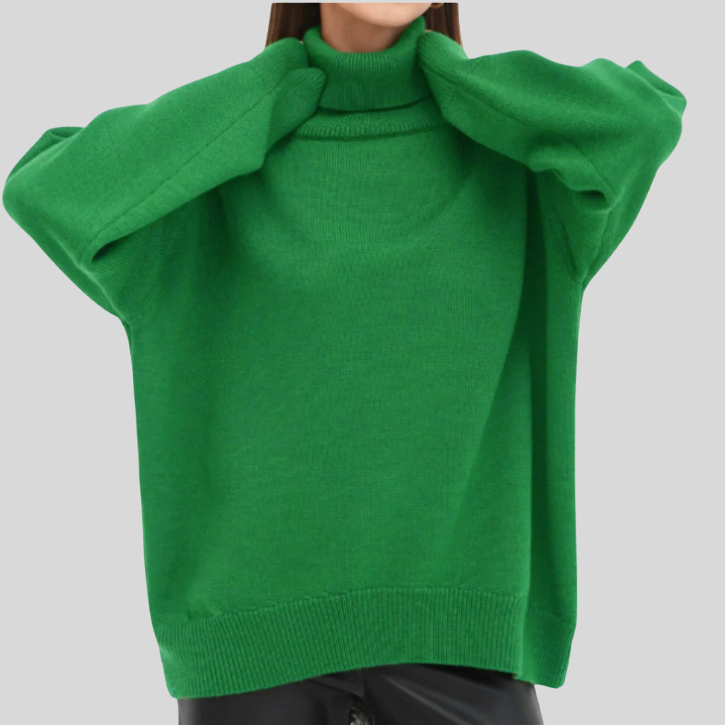 Women's Rollneck Sweater Thermal Cold Weather