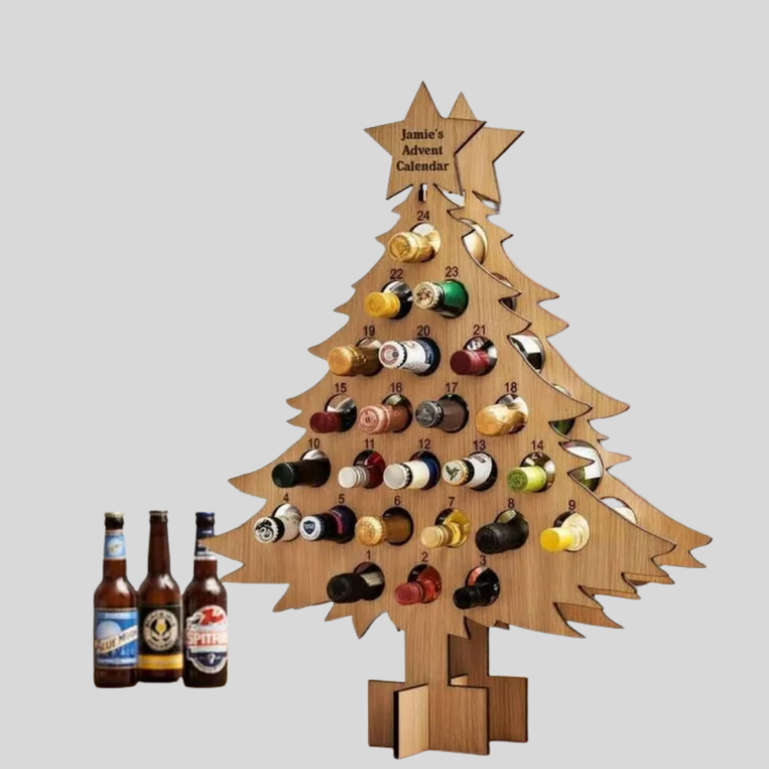 24 Day Beer Bottle Advent Calendar - Fashinoza