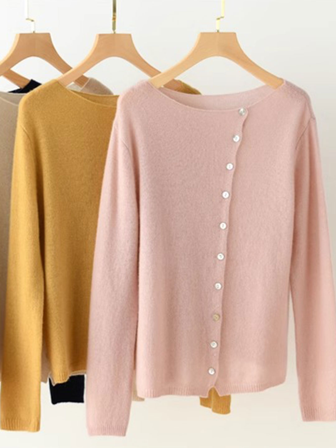 Women's Asymmetric Cardigan Long Sleeves