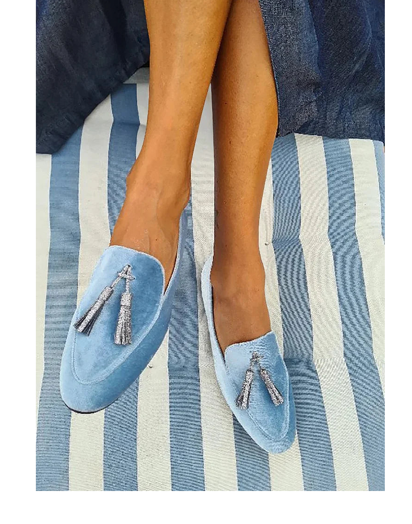 Women's Tassel Loafers Slip On Style - Fashinoza