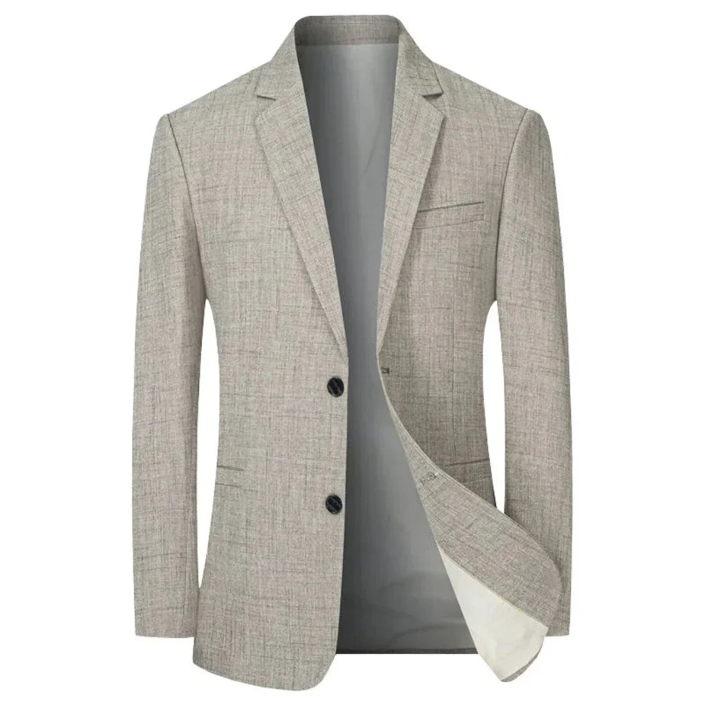 Men's Wool Blazer Navy Blue