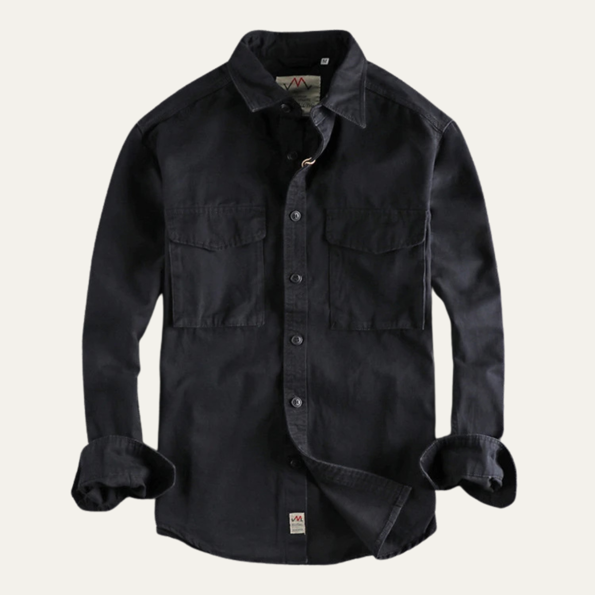 Men's Canvas Cargo Jacket Vintage Style