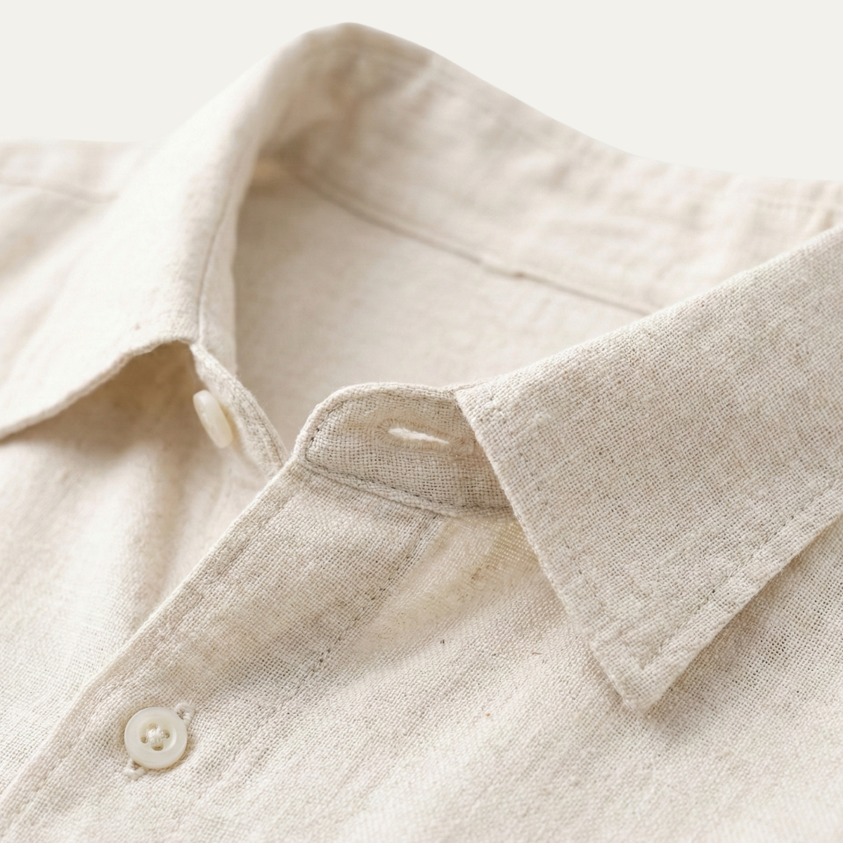 Men's Linen Shirt And Pants Oversized Set