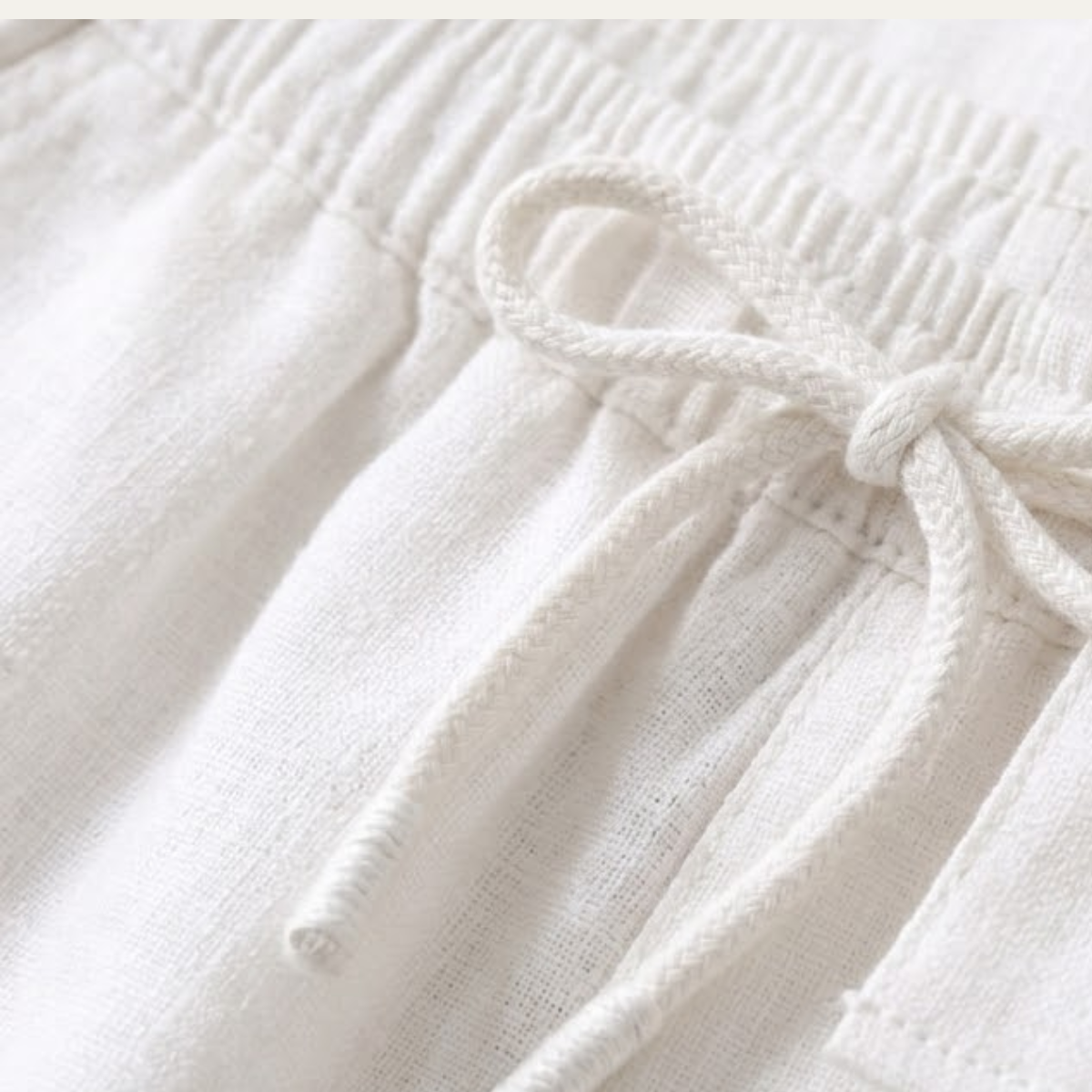 Men's Cotton Linen Casual Shirt Pants Set
