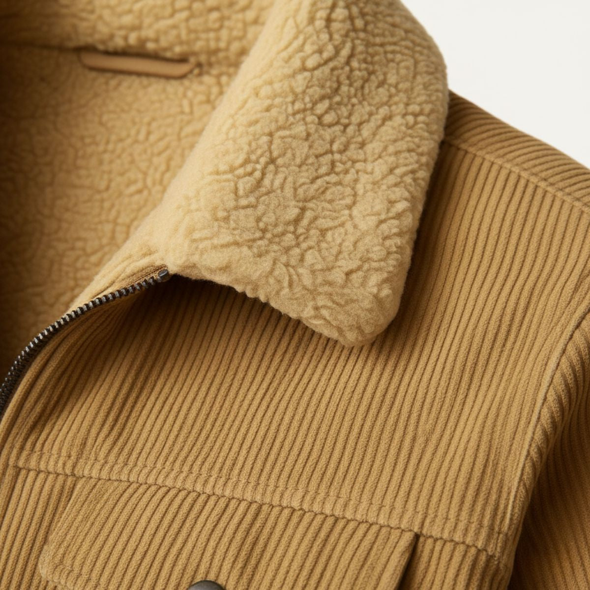 Men's Fleece Lined Corduroy Jacket