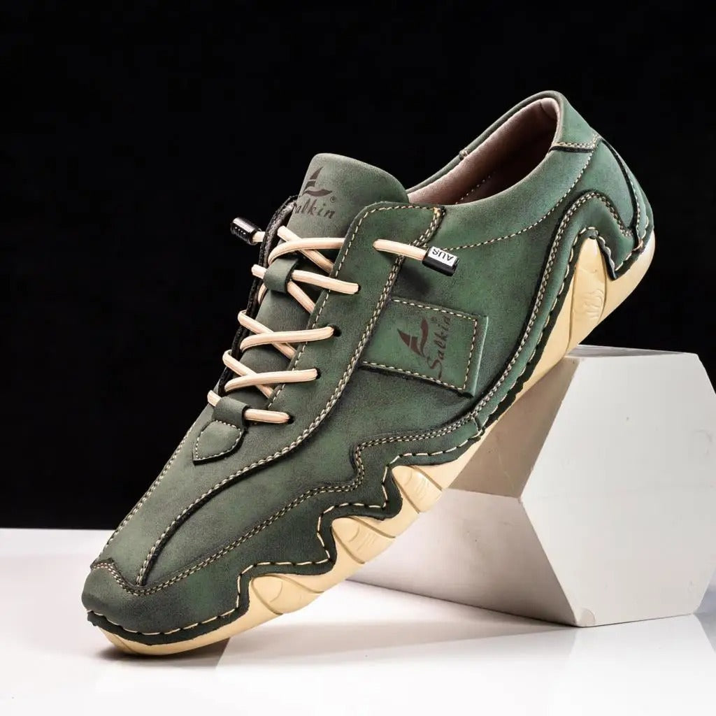 Casual Comfort Lace-Up Shoes
