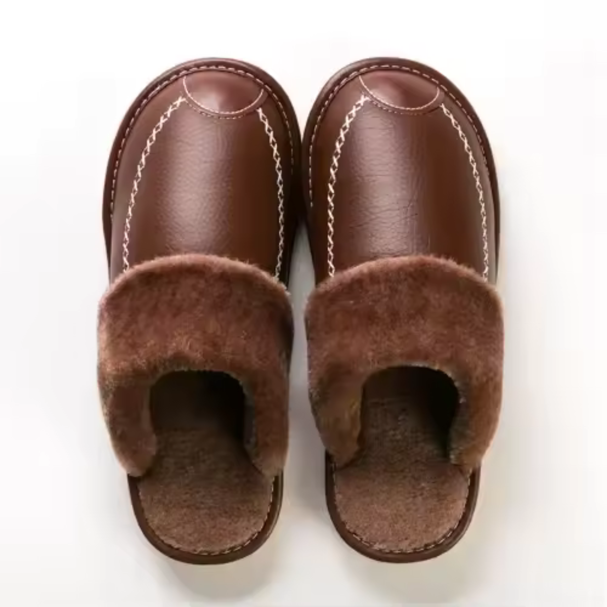 Men's Winter House Shoes Fleece Lined Warm