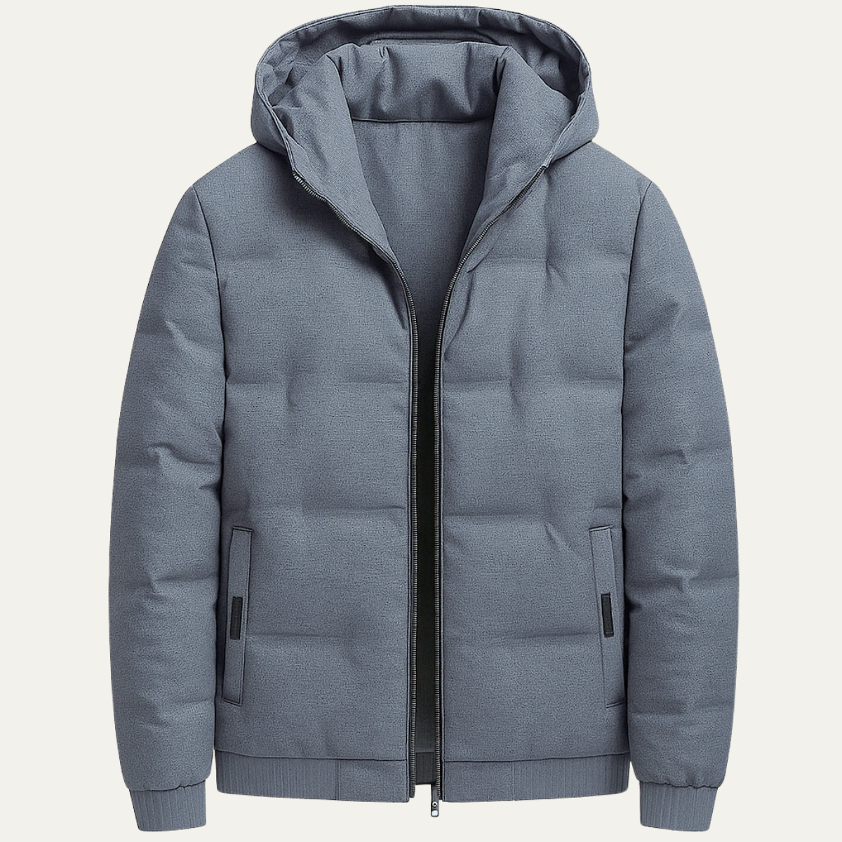 Men's Insulated Ski Jacket Warm Gray - Fashinoza