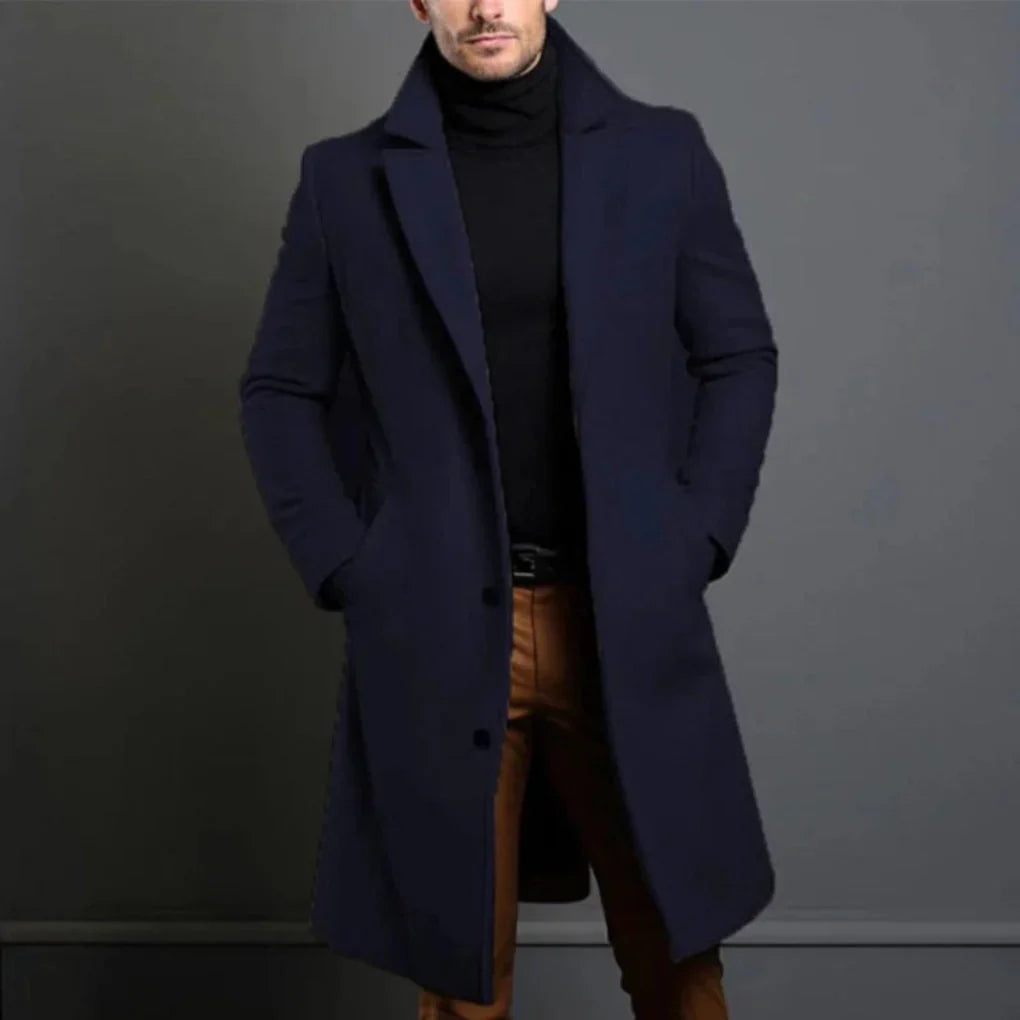 Men's Wool Blend Coat