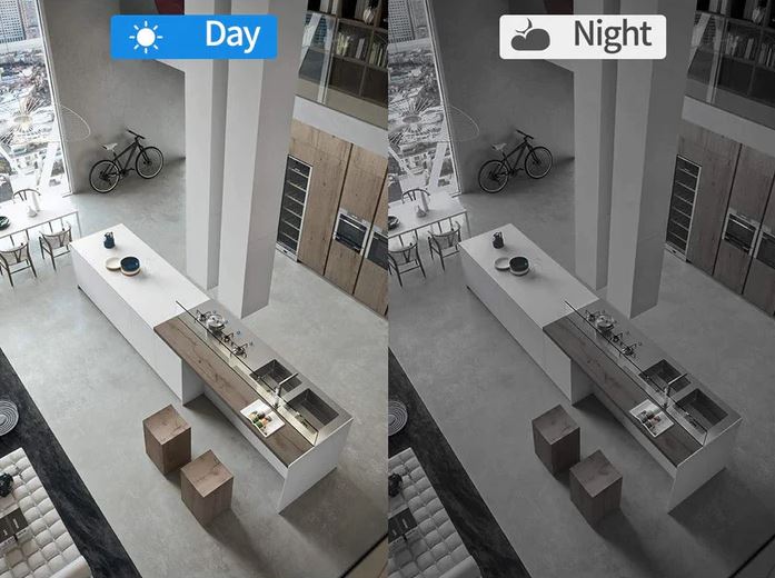 Compact WiFi Security Camera Night Vision