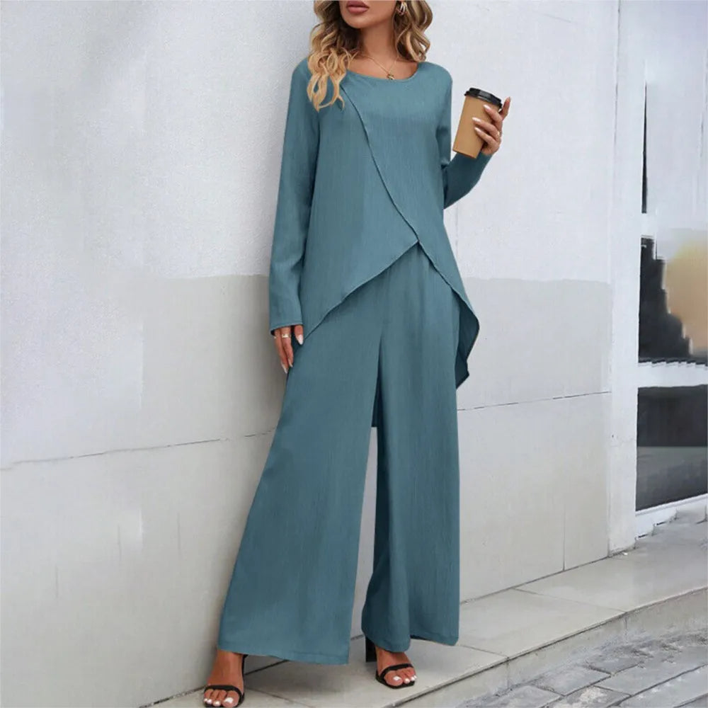 Women's Two Piece Pantsuit Set