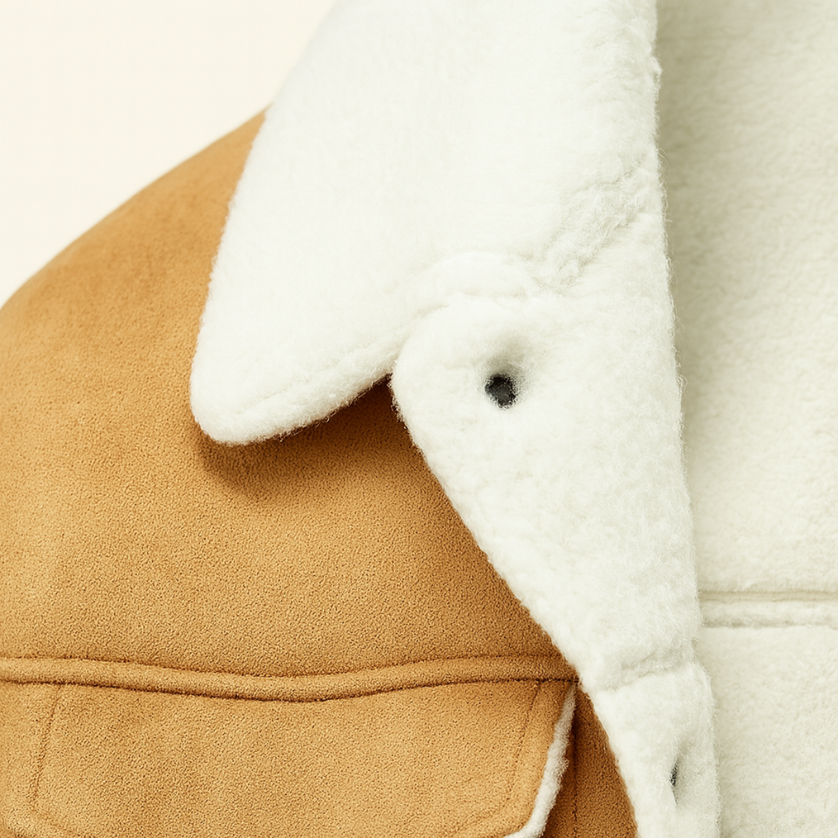 Men's Vintage Leather Shearling Jacket