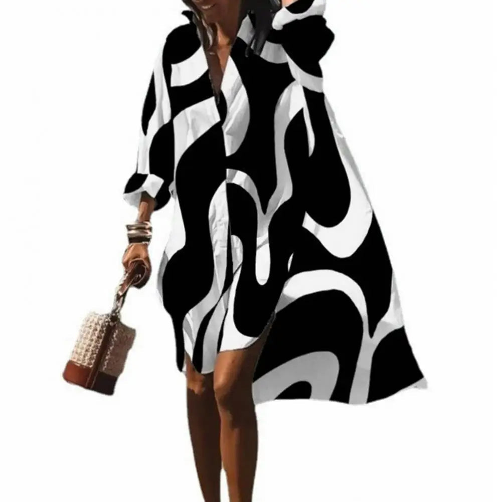 Women's Boho Print Maxi Dress