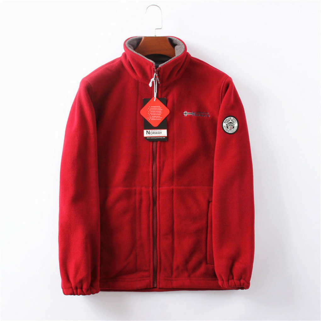 Men's Fleece Jacket Windproof Comfortable