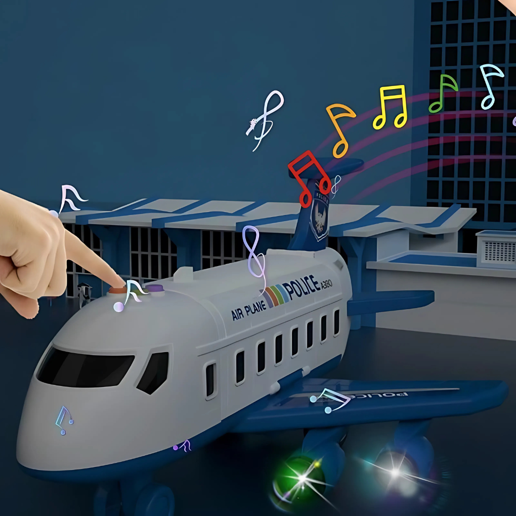Flexible Passenger Airplane Toy