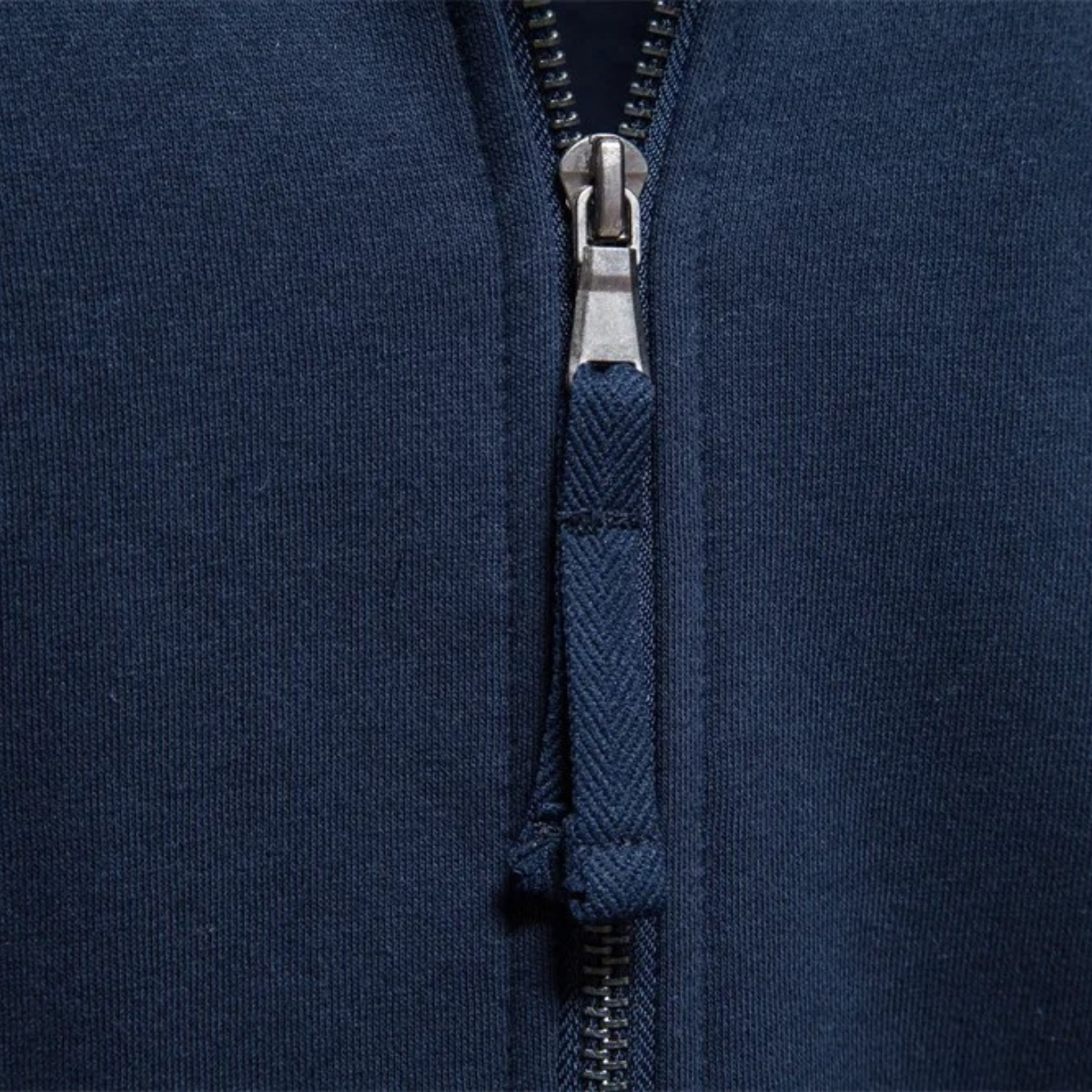 Men's Cotton Zip Up Jacket with Pockets