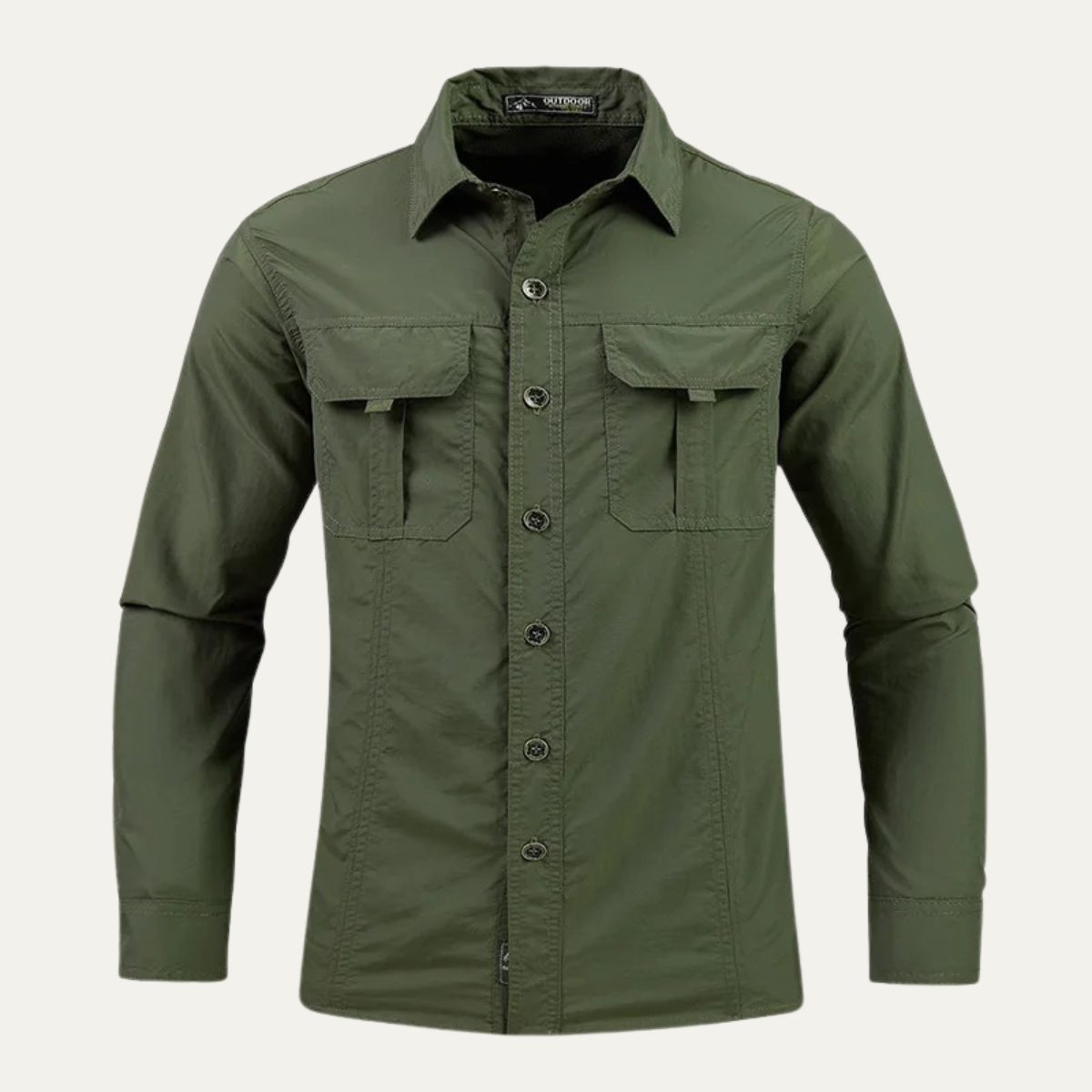 Montbrook Men's Tactical Cargo Shirt Multi Pocket
