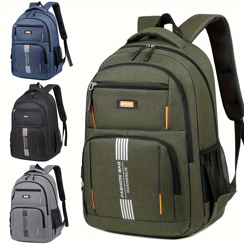Bennett Men's Leather Backpack Durable Utility