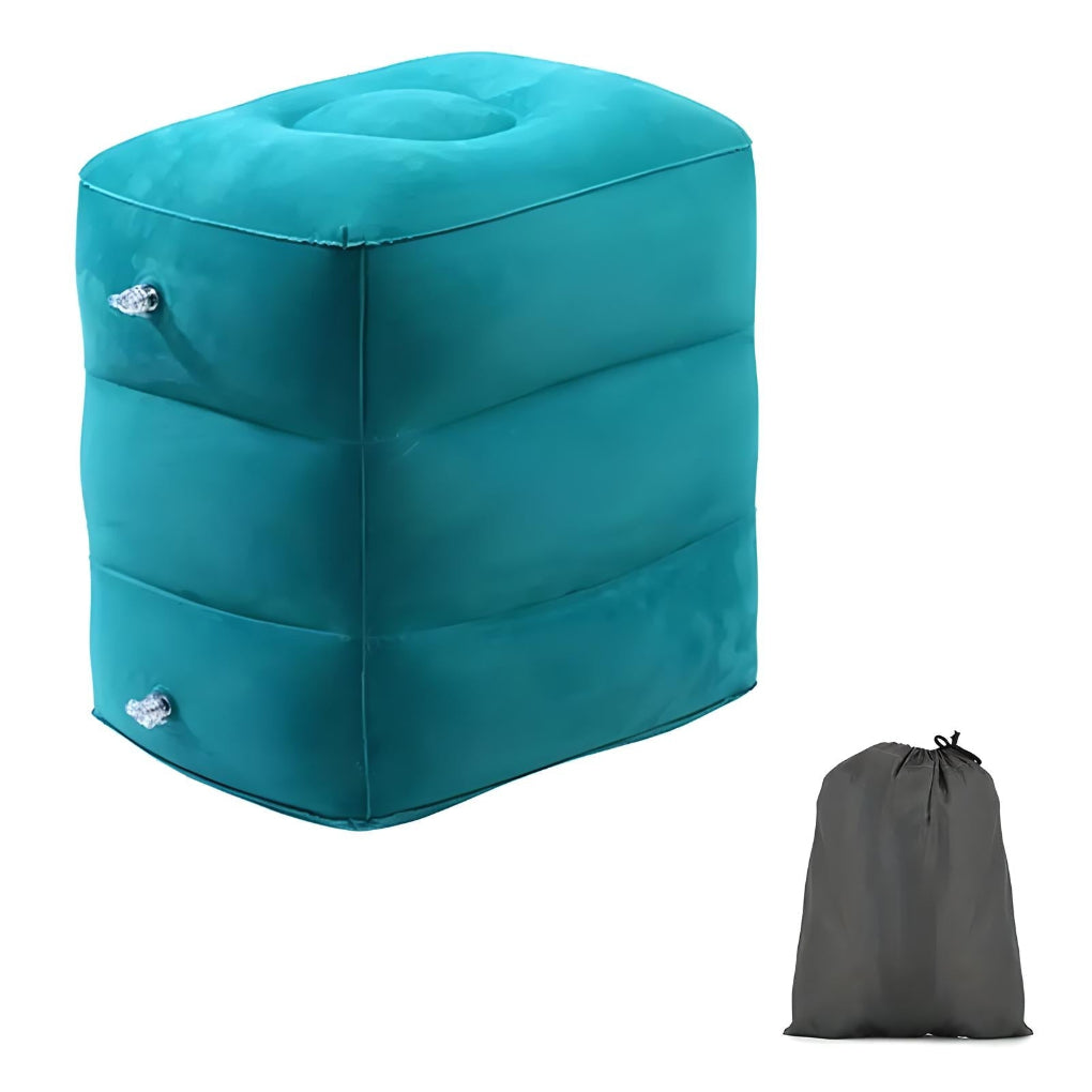 Inflatable Footrest For Travel