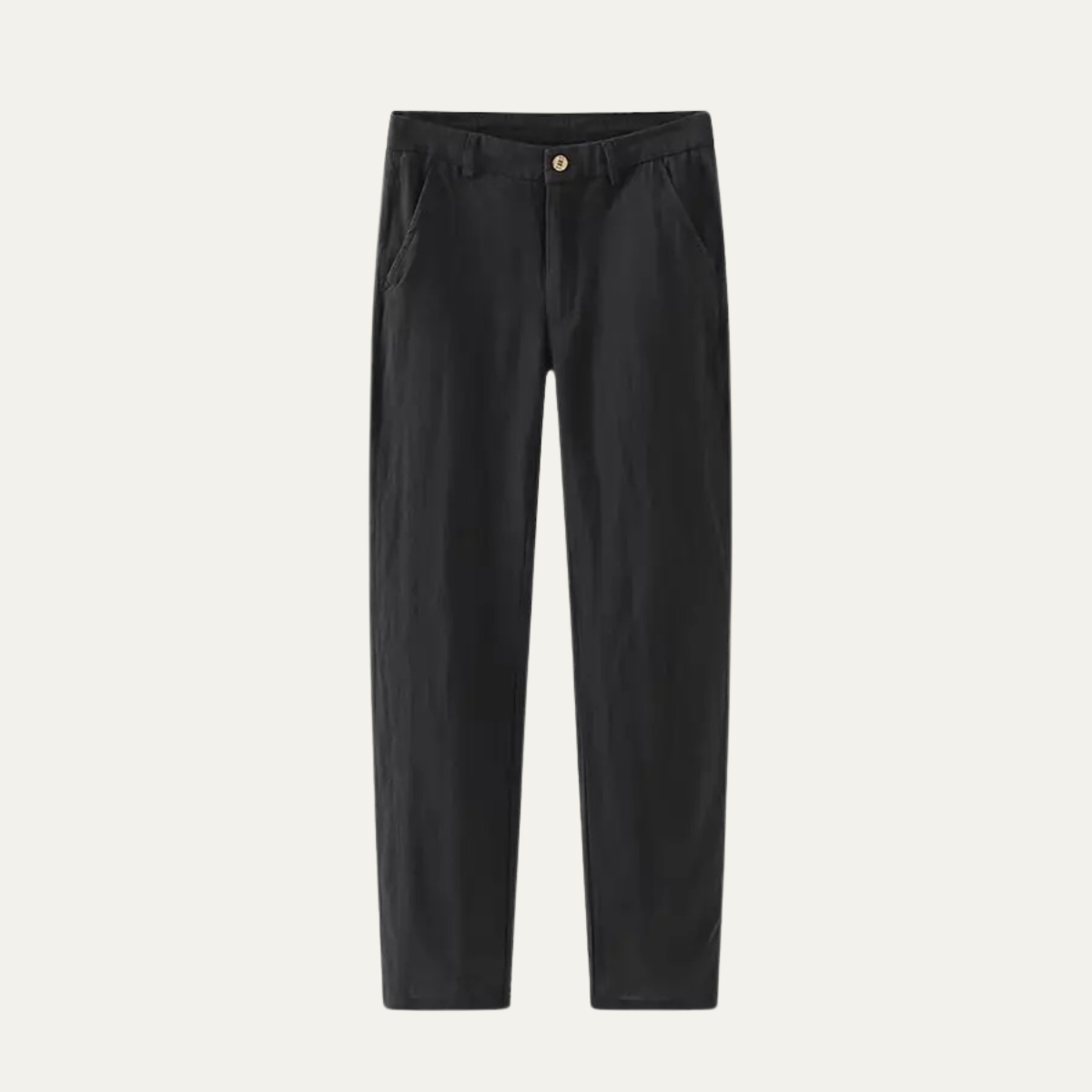 Alderfall Men's Linen Pants Casual Loose Fit