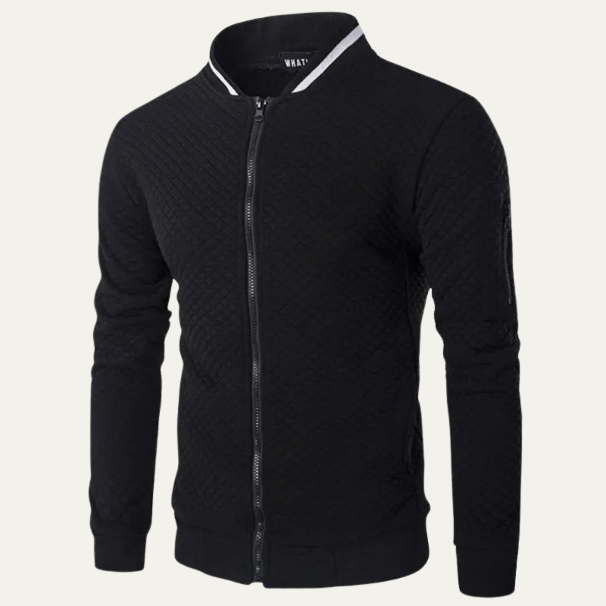 Men's Lightweight Quilted Bomber Jacket