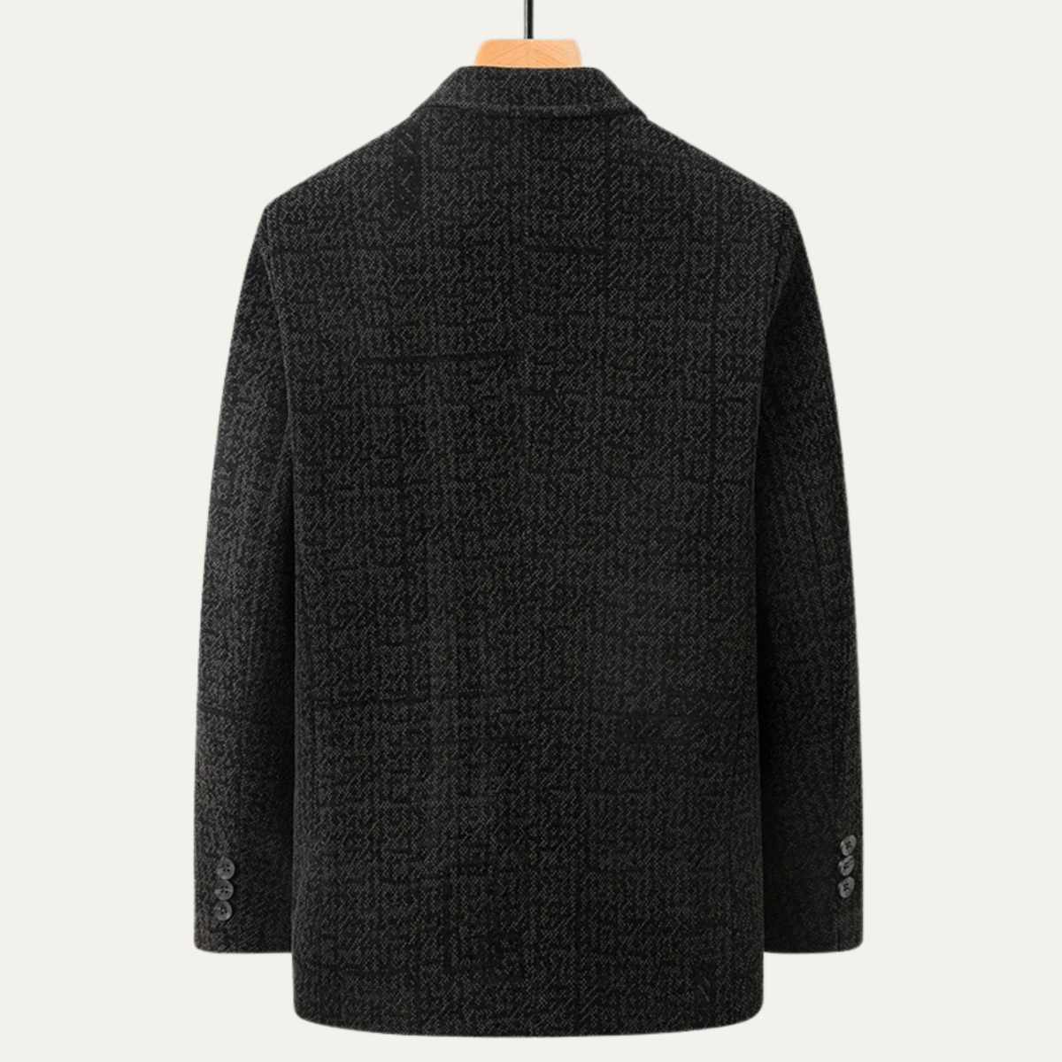 Men's Chenille Blazer Warm Fur Lined