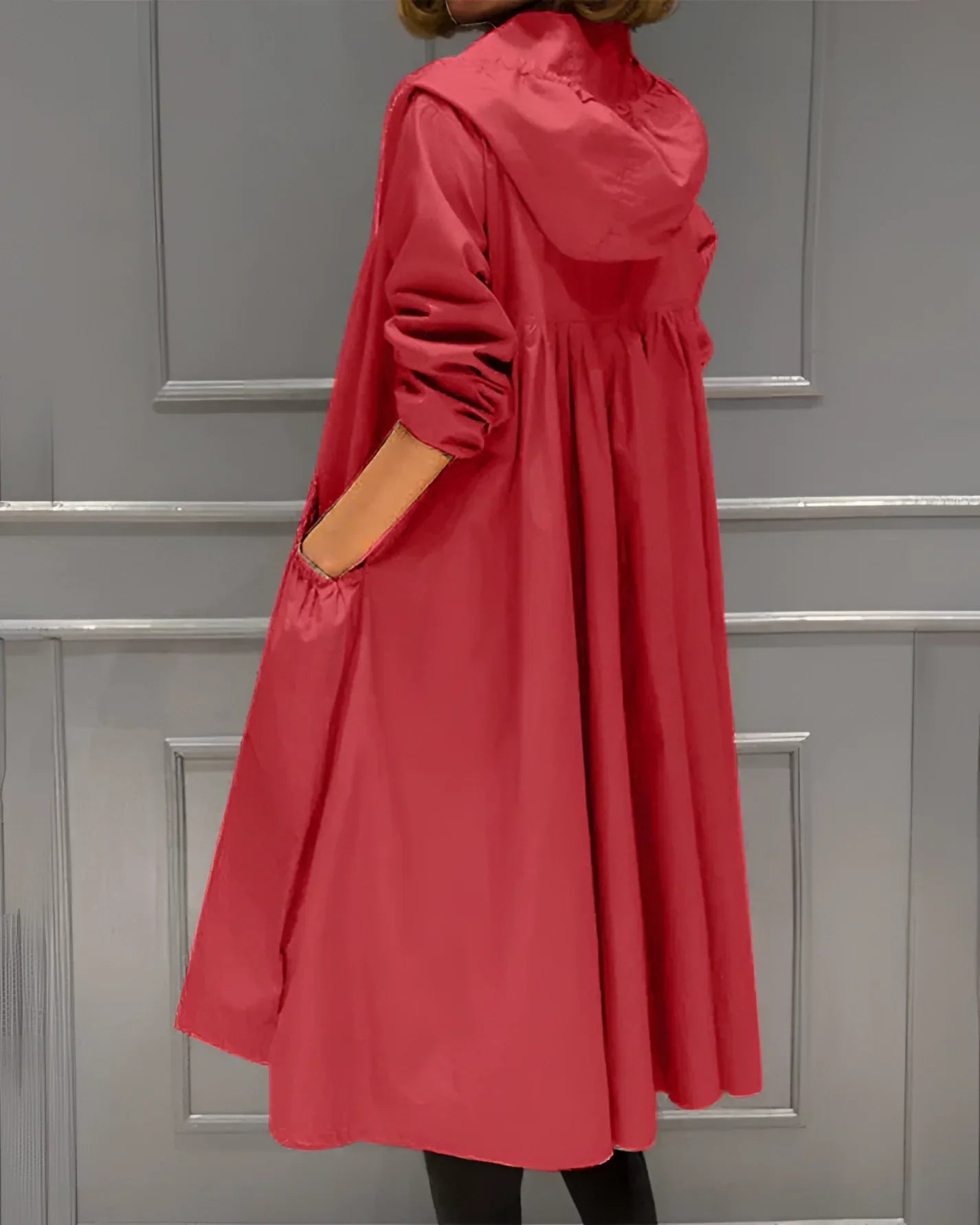 Women's Waterproof Trench Coat Beige Lightweight
