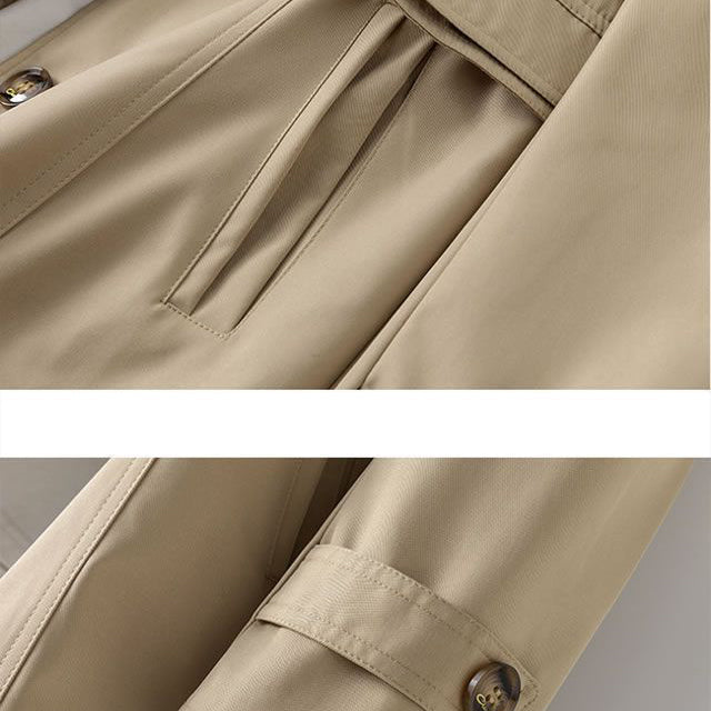 Women's Trench Coat Waterproof by Sofia Amoretti