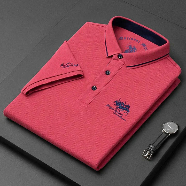 Men's Classic Polo Cotton Shirt