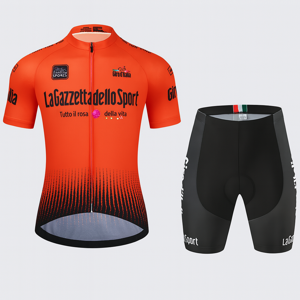 Men's Cycling Jersey And Shorts Set