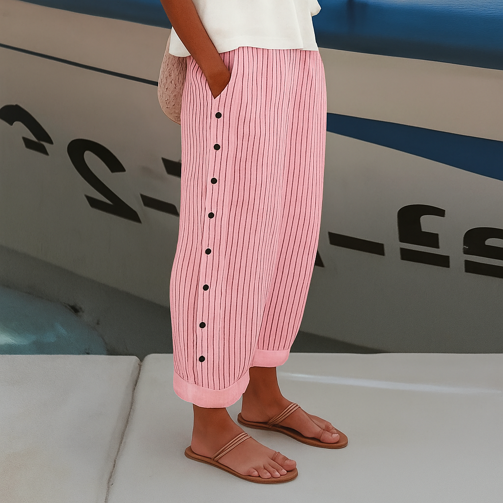 Women's Comfort Pants With Side Pockets