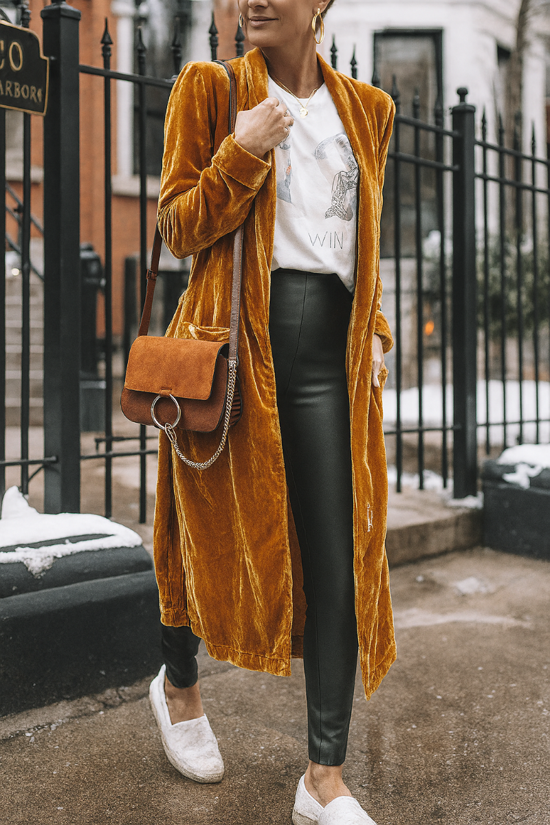 Women's Long Duster Cardigan