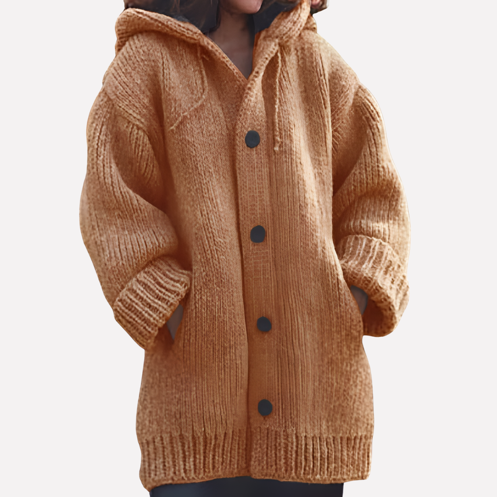 Women's Long Cardigan Hooded