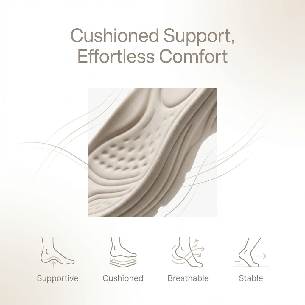 Women's Orthopedic Sandals Peep-Toe Slingback Cushioned Support