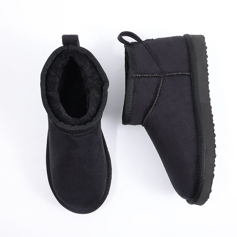Women's Low Ankle Flat Boots