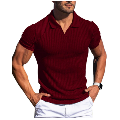 Men's Polo Shirt Cotton Breathable