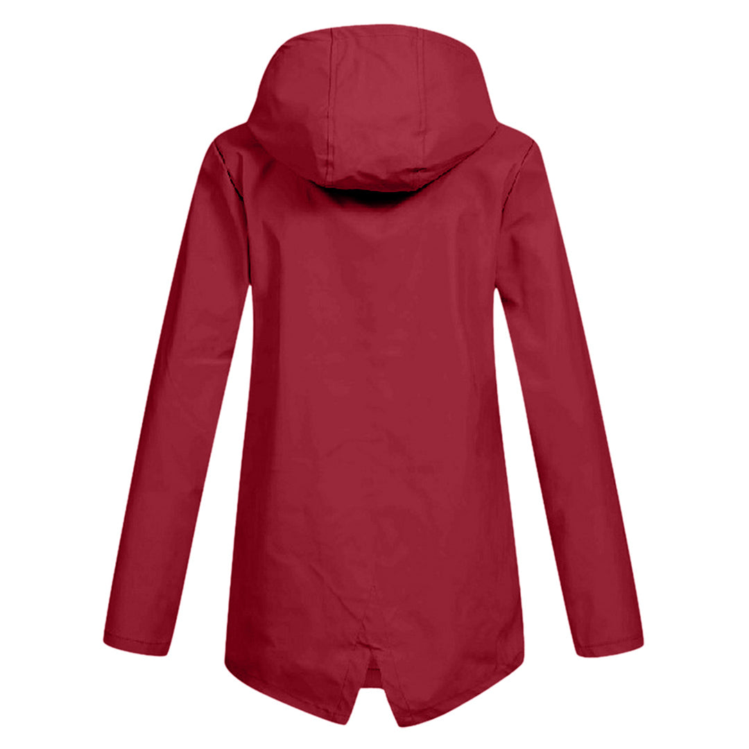 Women's Rain Jacket With Hood