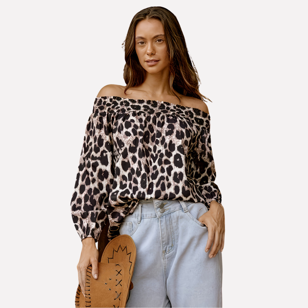 Women's Mullet Hem Blouse - Fashinoza