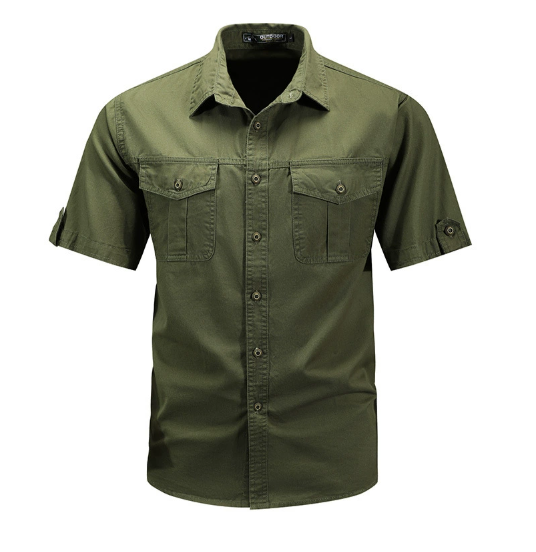 Isaiah | Men Summer Short Sleeve Shirt