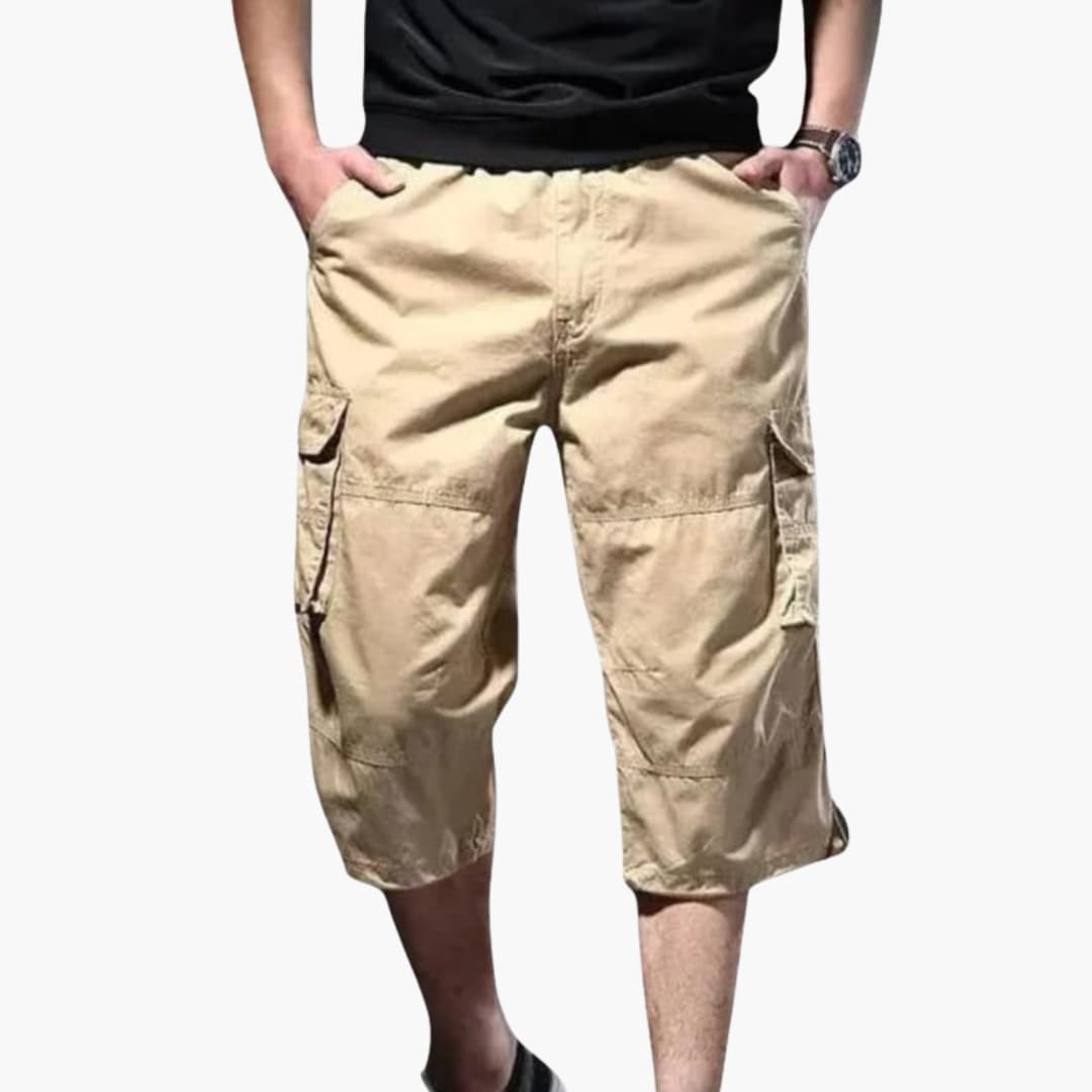 Men's Cargo Pants Loose Fit Multiple Pockets