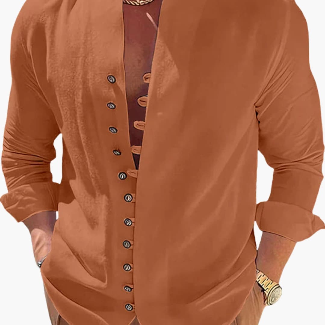 Men's Classic Button Down Collar Shirt
