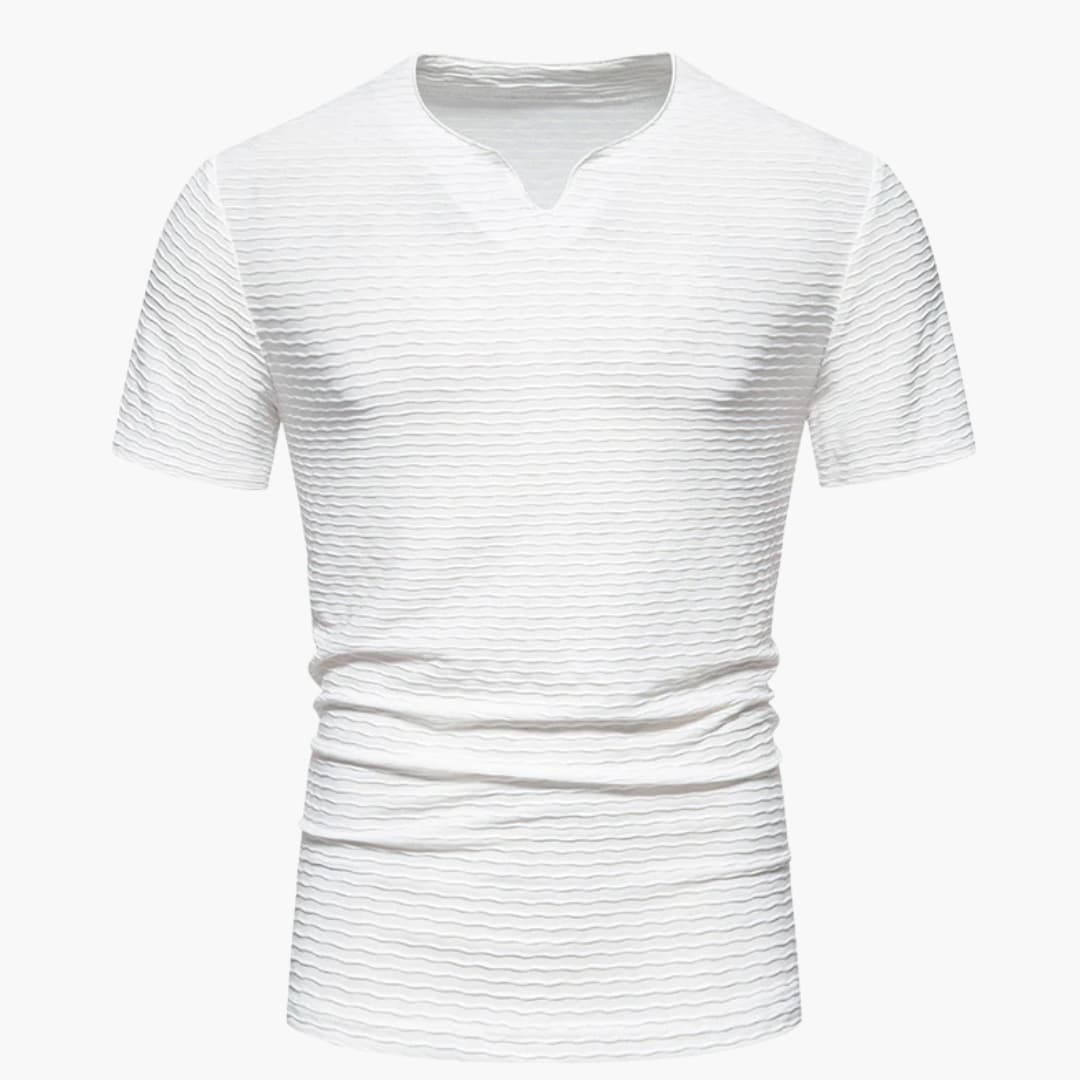 Men's Slim Fit Short Sleeve Crew Neck T-Shirt - Fashinoza