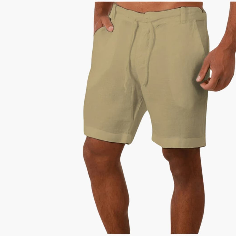 Men's Summer Pants Drawstring Tapered Legs