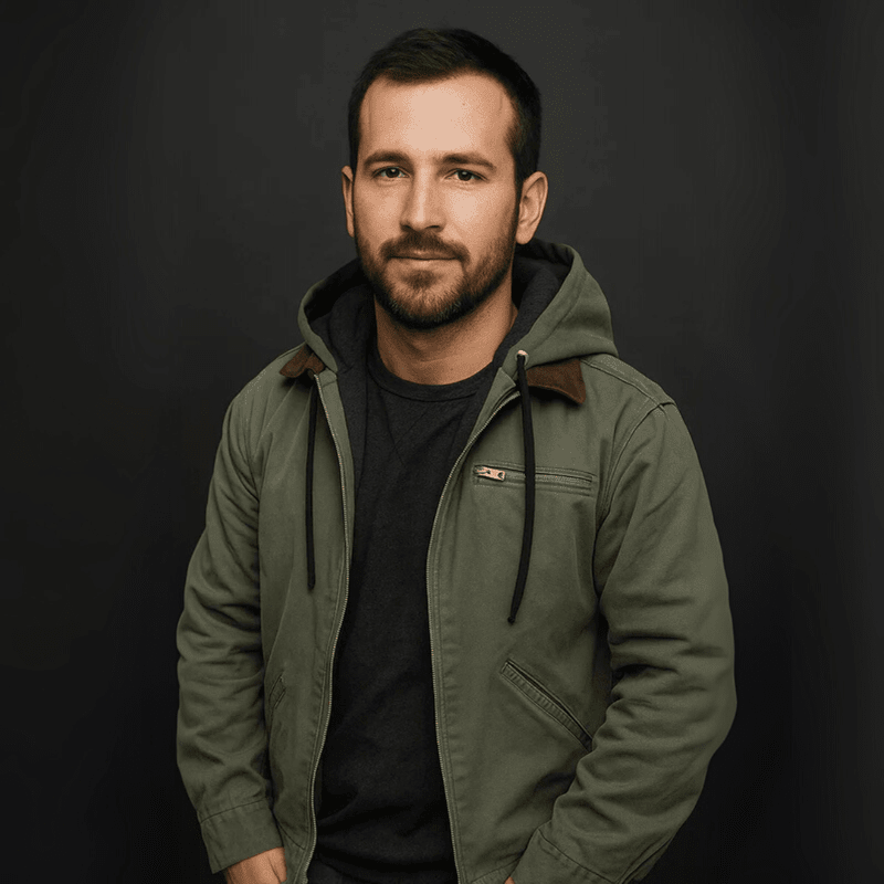 Greg | Men Summer Hooded Zip Front Jacket