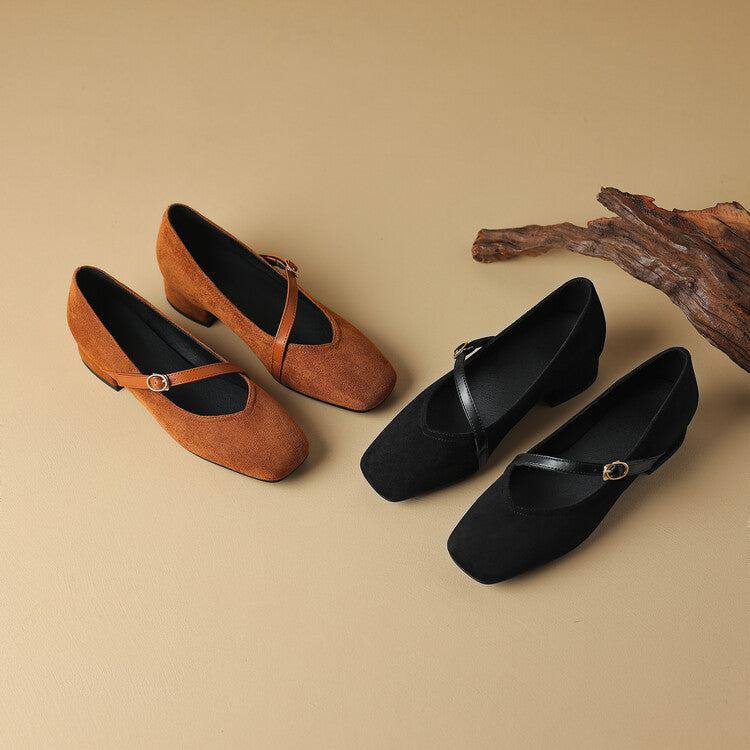 Elura Suede Heels
