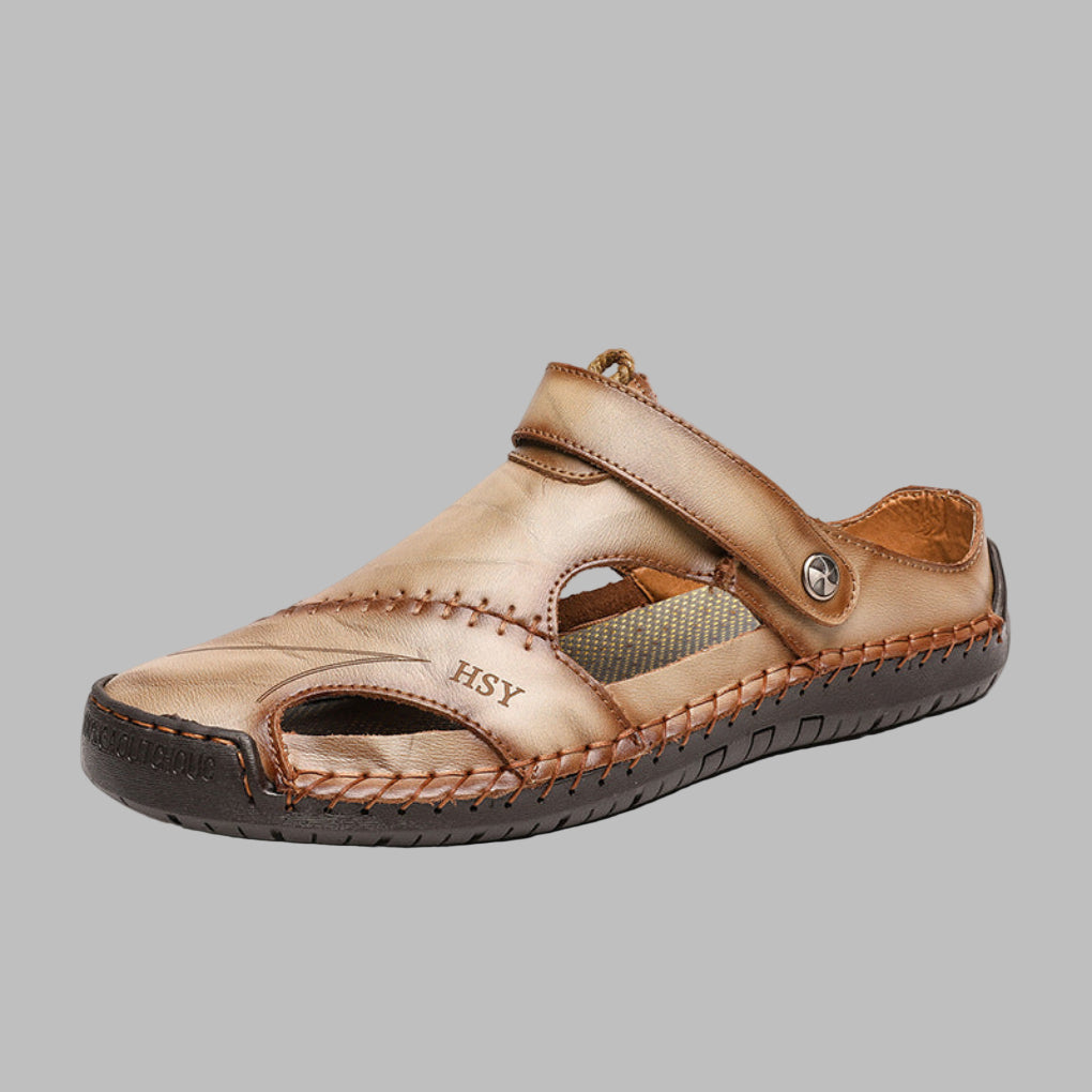 Men's Leather Sandals Comfortable Summer