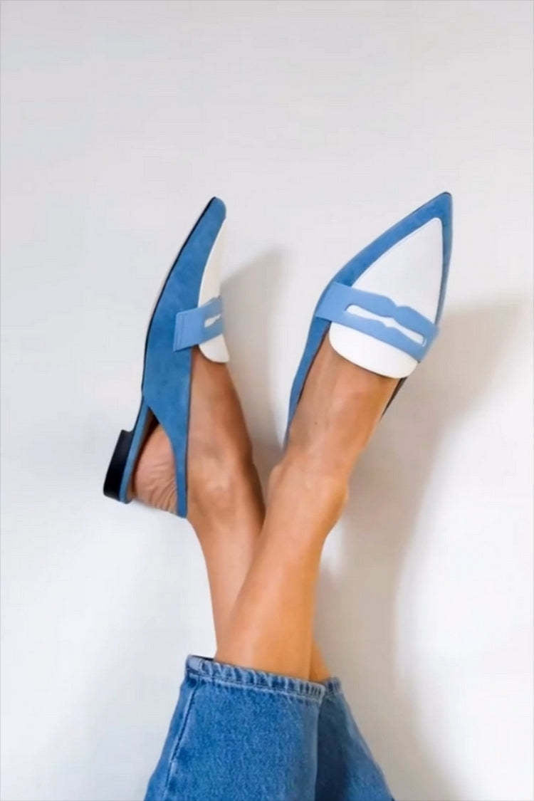 Women's Slingback Loafers - Fashinoza