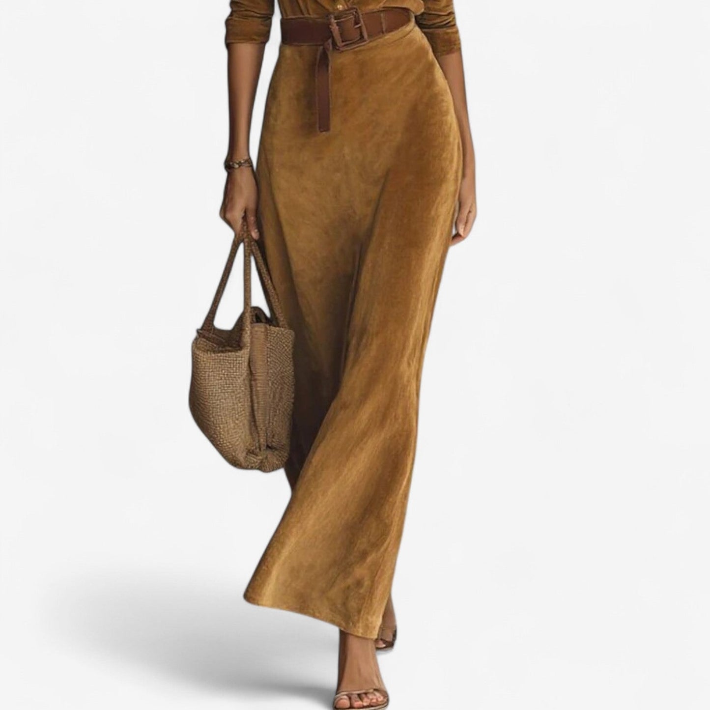 Women's Minimalist Maxi Dress